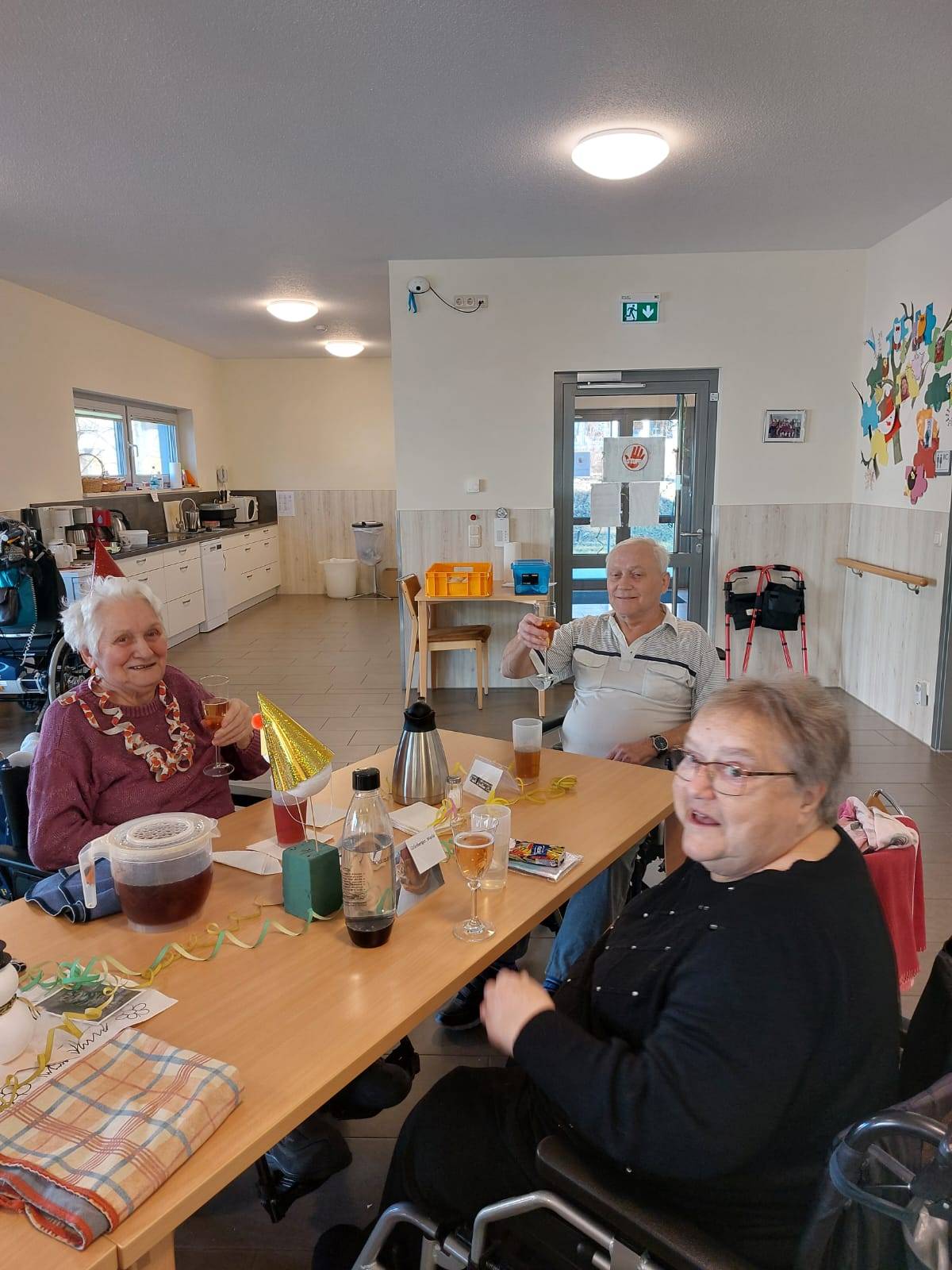Faschingsfeier 2022 in unserer Tagespflege